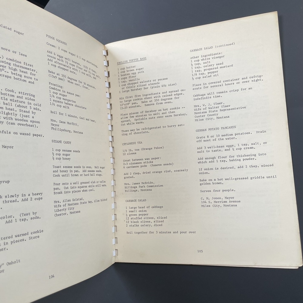 VTG 1970 KFYR Radio Station VIP Cookbook Vintage Recipe Book Kitchen Collectible - Picture 6 of 6